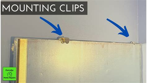 how to remove a large mirror mounted with metal brackets|removing bathroom mirror glue.